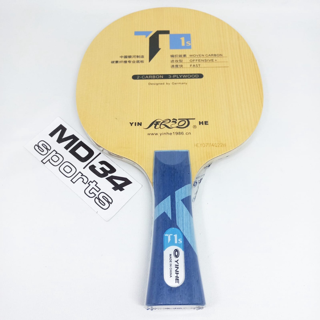 KAYU YINHE T1 S - Kayu / Blade / Bet pingpong murah