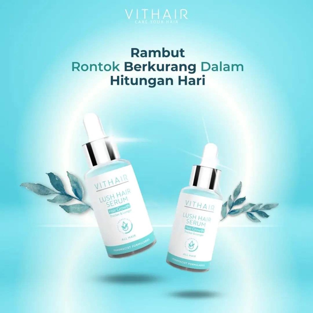 Jual Vithair - Lush Hair Serum 20 ml | Shopee Indonesia