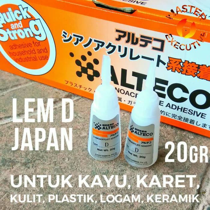 

[Promo] Alteco JAPAN Lem Type D Cor Setan Korea Super Kuat Limited