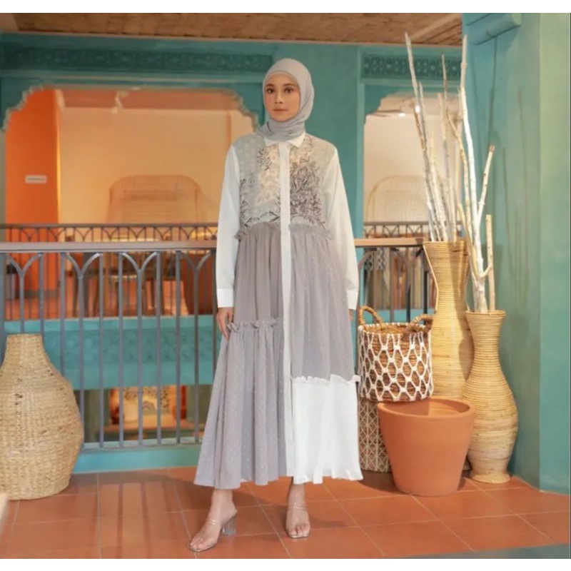 ZAIDA DRESS RAYA BY DYA_ID & (DYA SIZE)