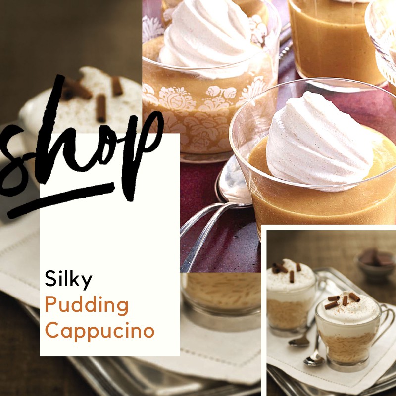 

SILKY PUDDING CAPPUCINO 500 gr - BUBUK Silky Puding 500 gr - Puding Sutra 500 gr -Puding lembut