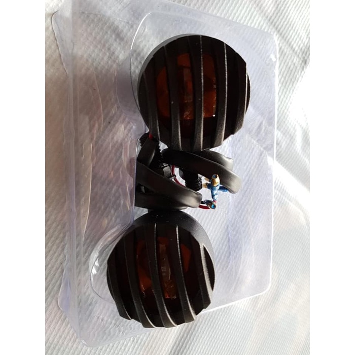 Lampu Sen Bulat Klasik Hitam UNIVERSAL