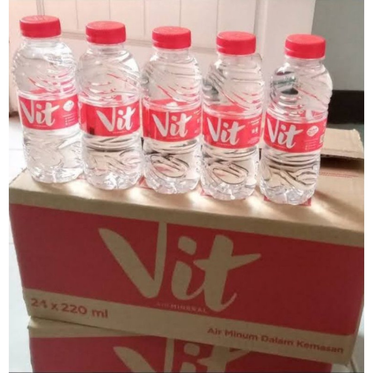 Air Mineral Vit 220ml Botol (Moksa)