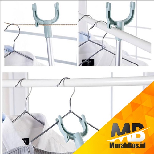 Tongkat Jemuran Pengait Baju Panjang - Alat Pengangkat Jemuran Pakaian