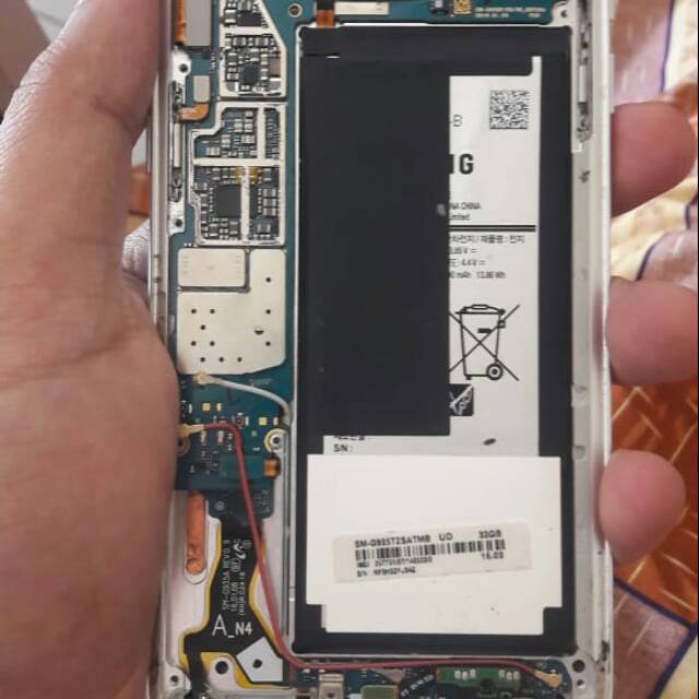 lcd samsung s7 edge ori copotan