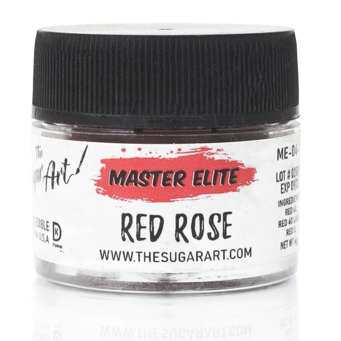 

4 Gr Red Rose Master Elite Sugar Art Pewarna Makanan Food Coloring