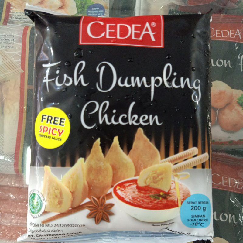 

Cedea dumpling ayam 200grm