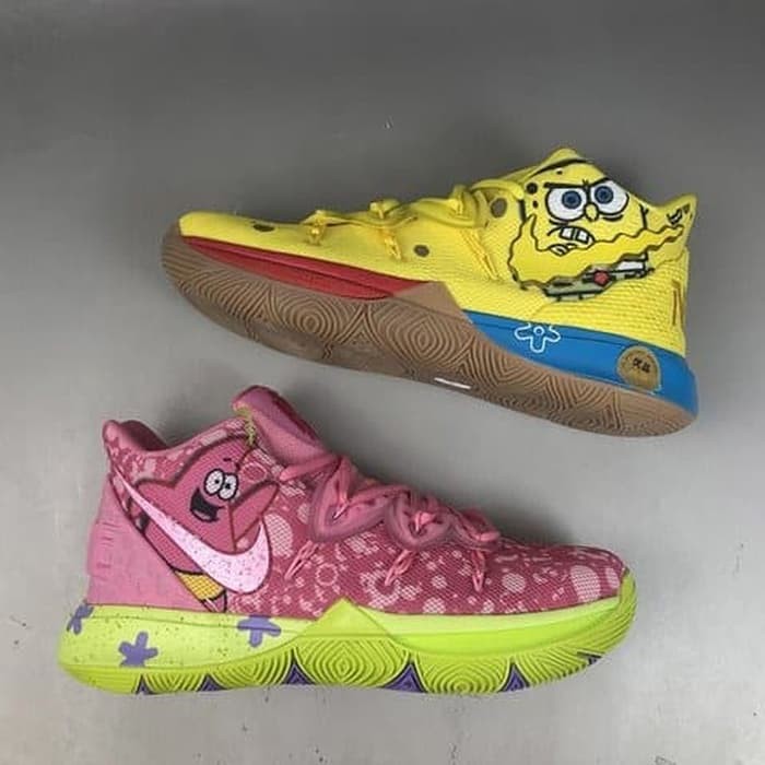 kyrie 5 spongebob patrick shoes