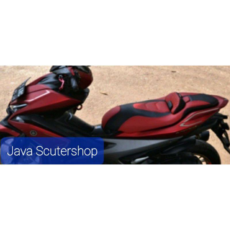 Custom Kulit Jok Aerox 155 / Kulit Jok Aerox Full MB Tech