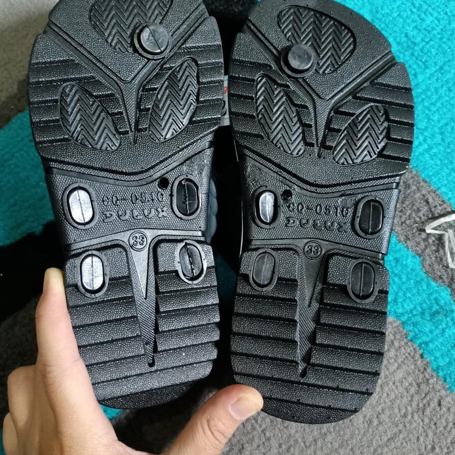 (TERPERCAYA) Sandal jepit Anak L-Laki Karakter Robot/sandal dulux CQ 051 Ukuran 24-35 sandal bermain