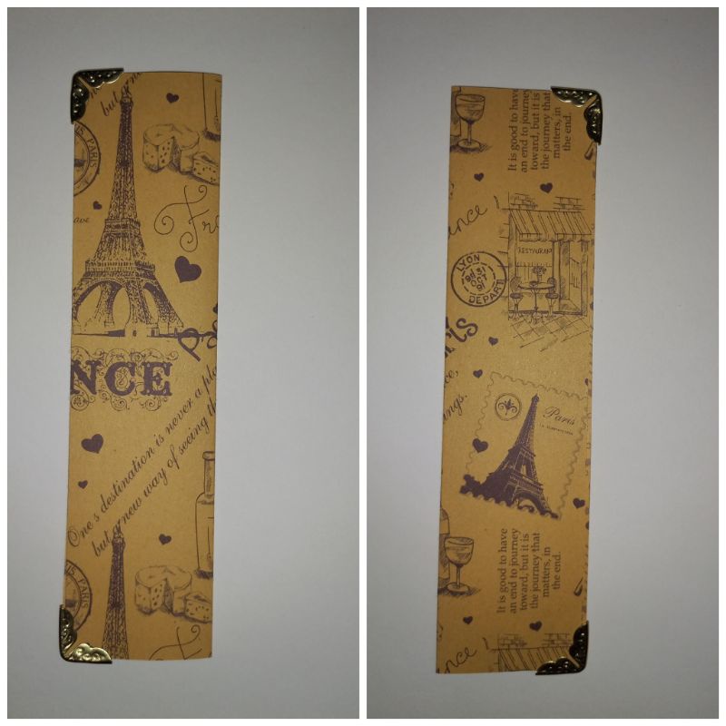 

Pembatas buku Vintage London dan France
