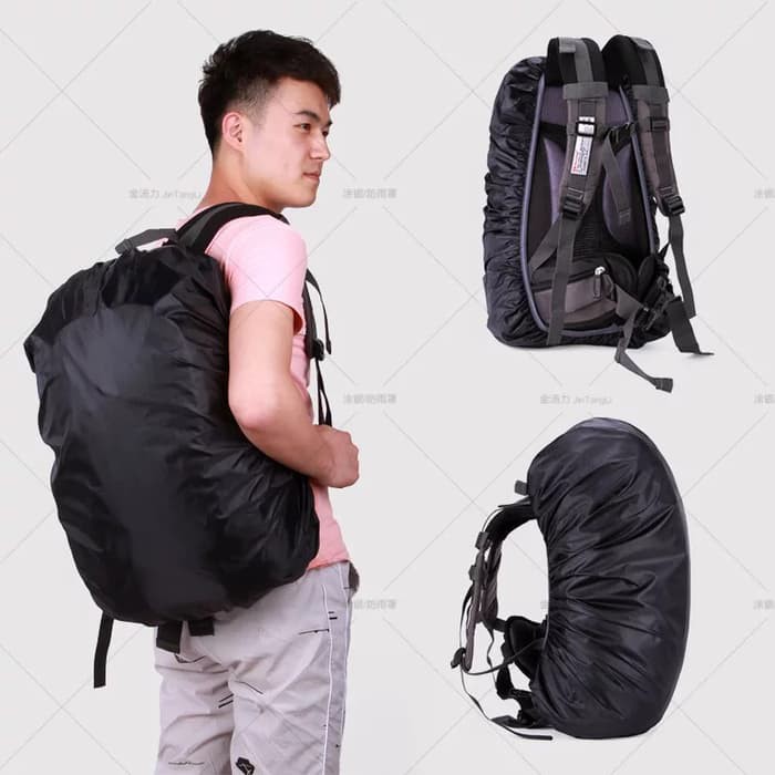 35L Raincover Tas Ransel Raincoat Jas Hujan Tas Coverbag Polos