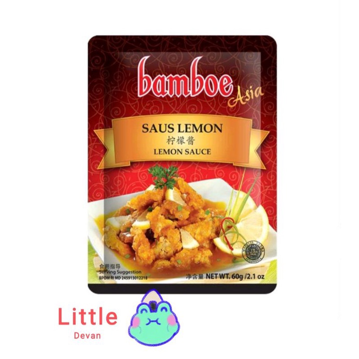 bamboe bumbu masak instan saus lemon exp masih panjang