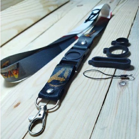 

Tali Lanyard Id Card Avenger / Lanyard Pods + O-Ring Real picture / Lanyard Costume