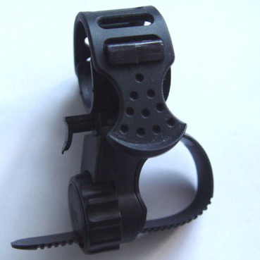 Bike Bracket Mount Holder for Flashlight - Black