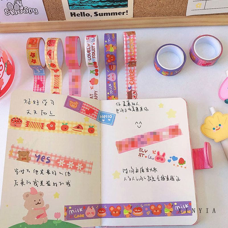 

ISOLATIP WASHITAPE DEKORASI JOURNAL SCRAPBOOK AESTETIC ISOLASI VINTAGE SOLATIP