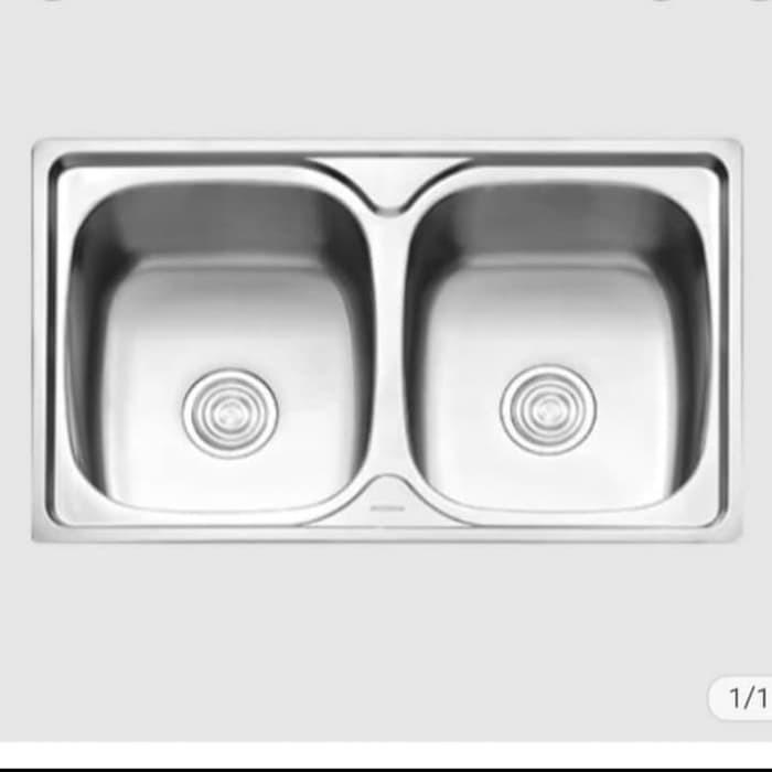 Sink Modena KS-4250/sink Modena 2 lubang