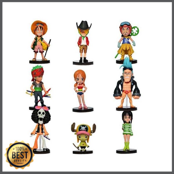 TG-MA001 Action Figure One Piece 9 PCS