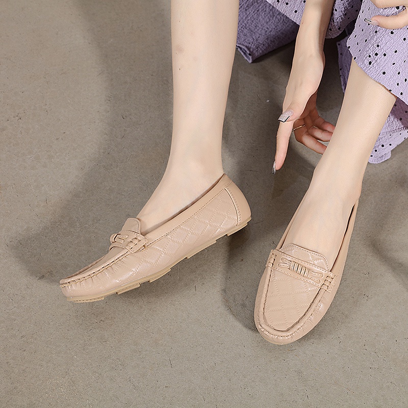 ELLORA EZ-2650 Sepatu Flat Wanita Loafers Kerja Import