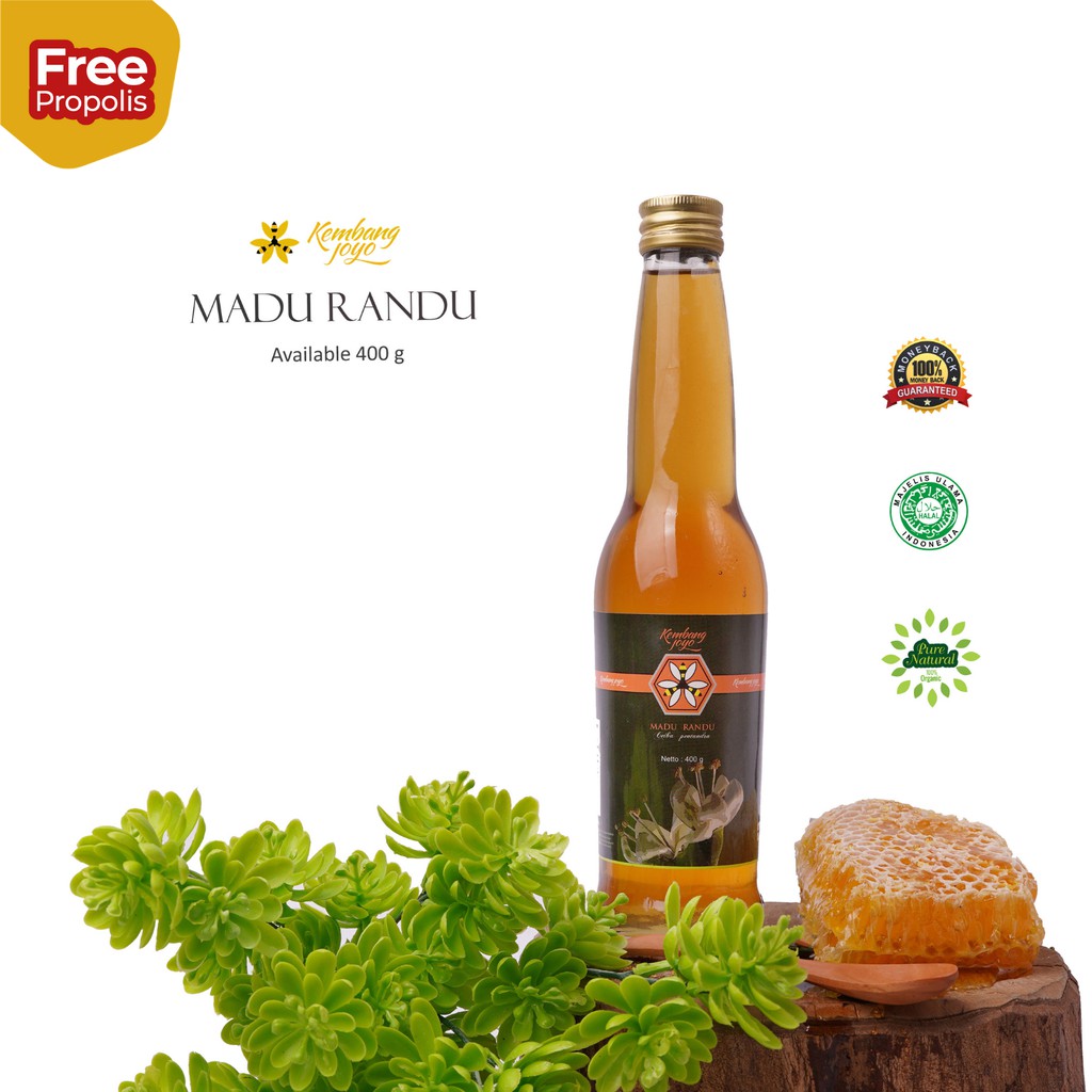 

Madu Kembang Joyo Madu randu 450 gram - Free Ongkir