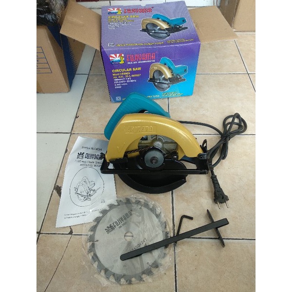 Mesin Circular Saw 7&quot; / Mesin Circle / Mesin Potong kayu FUJIYAMA