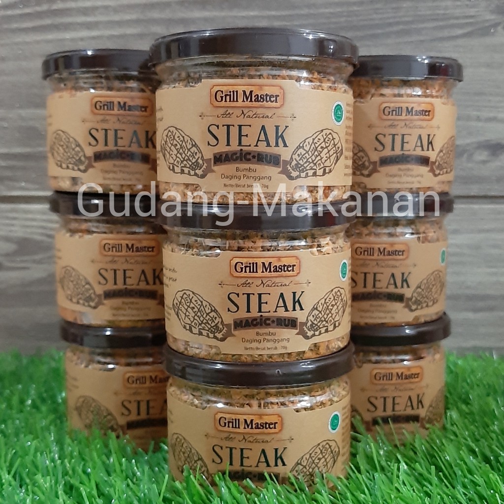 Jay's Grill Master Steak Magic Rub | Bumbu Daging Panggang 70gr