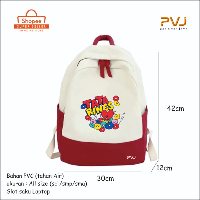 Tas Ransel Anak BT21 Tas sekolah backpack korea