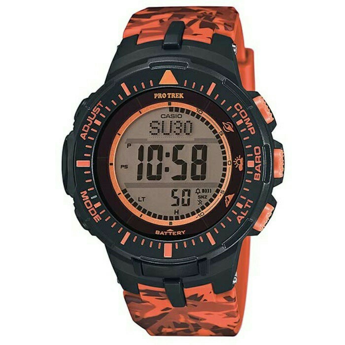 jam tangan / Watch_Id pria casio protrek original prg-300cm-4dr / prg300cm-4d