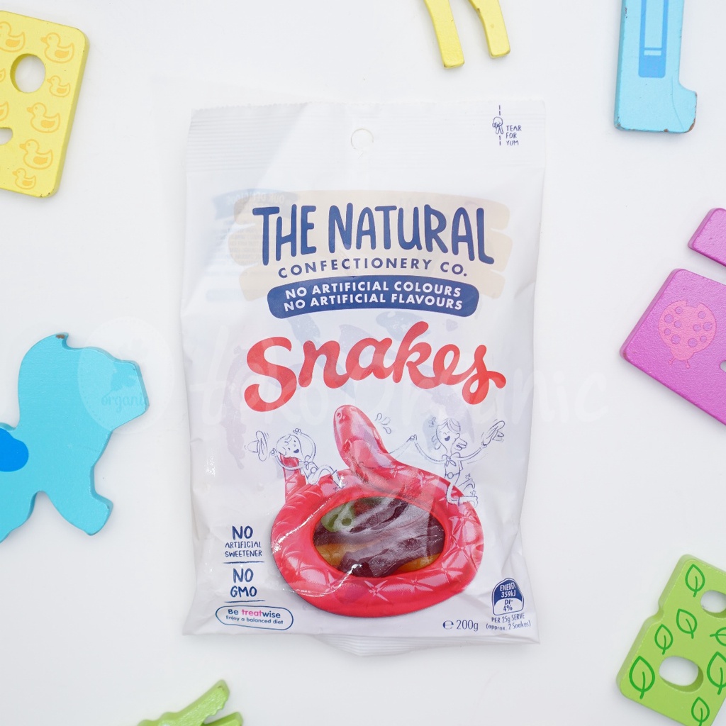 

Jelly Snakes 200gr - The Natural Confectionery Co