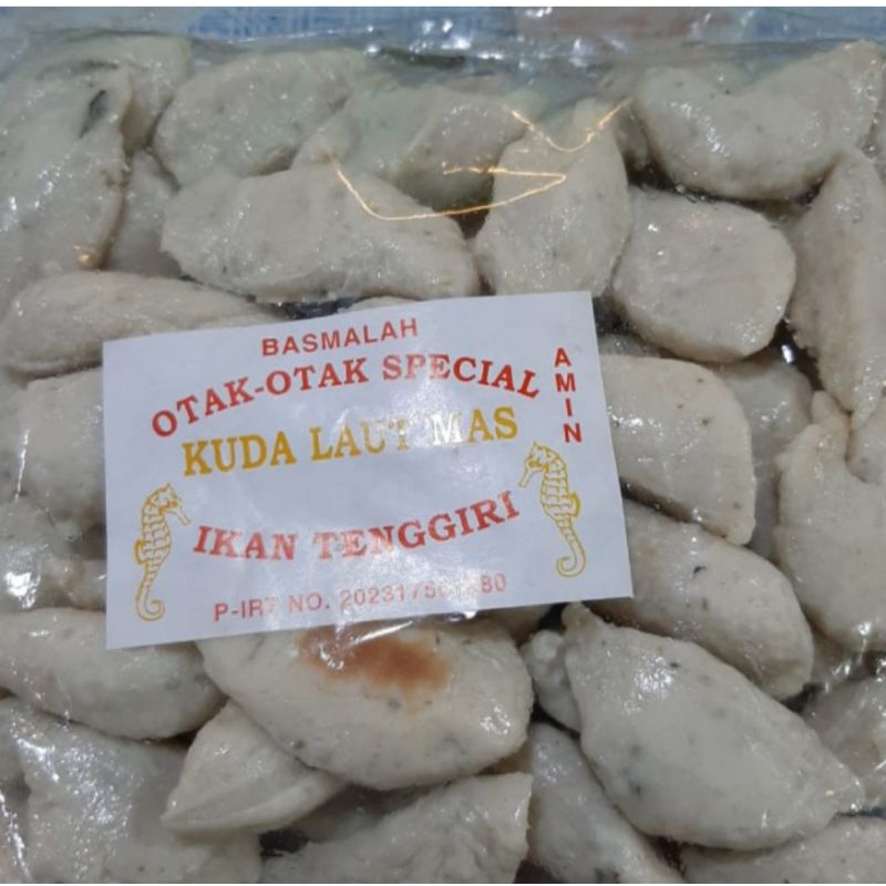 

Otak Otak Ikan Tenggiri Kuda Laut Mas 500gr