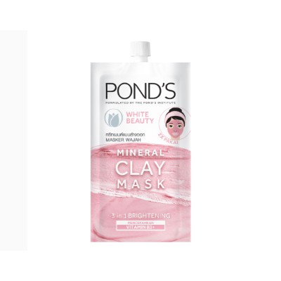 PONDS White Beauty Mineral Clay Mask Brighten 8g