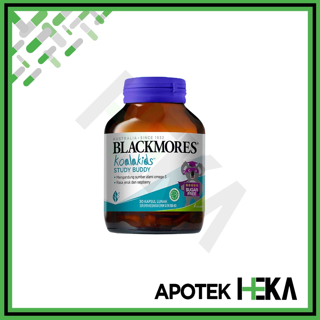 Blackmores Koala Kids Study Buddy - Omega - 30 Kapsul (SEMARANG)