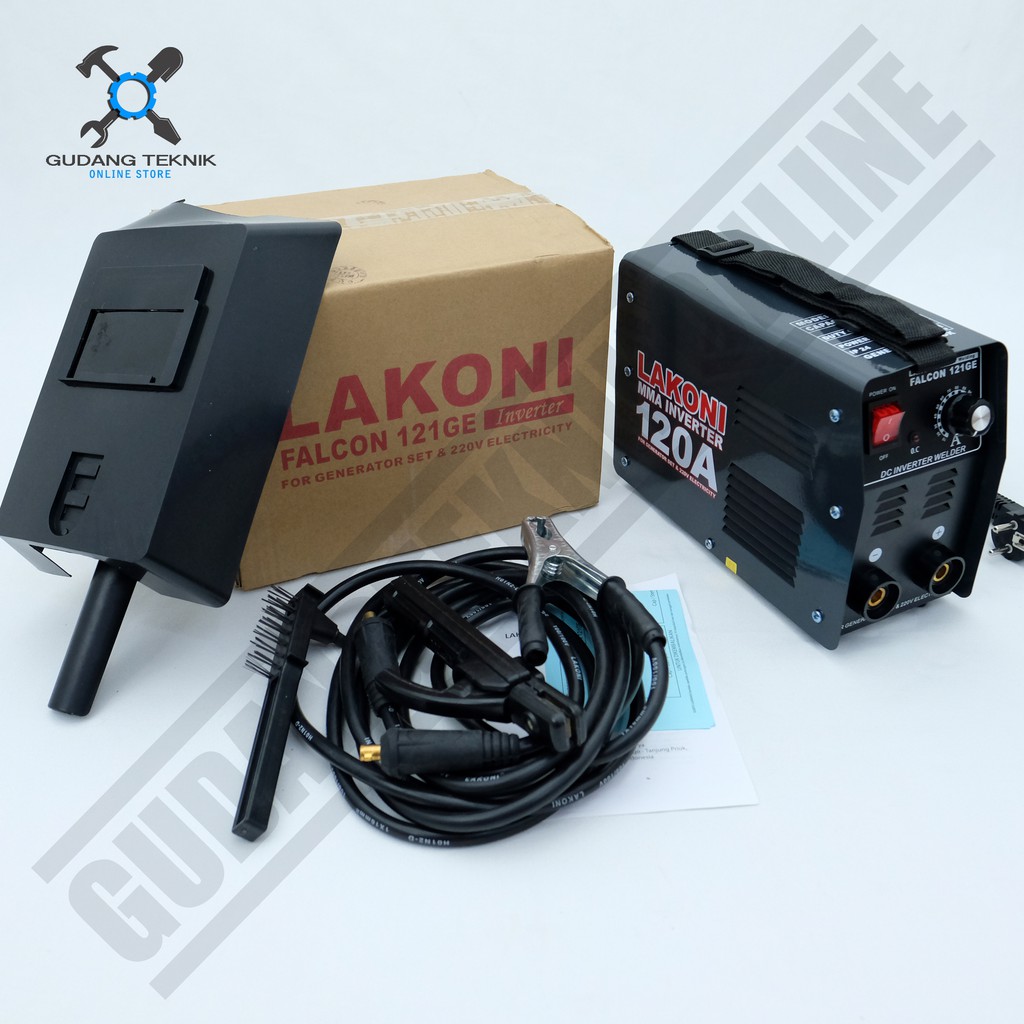 Mesin Las Lakoni Falcon 121GE - Travo Las Inverter Lakoni 900 watt 120A