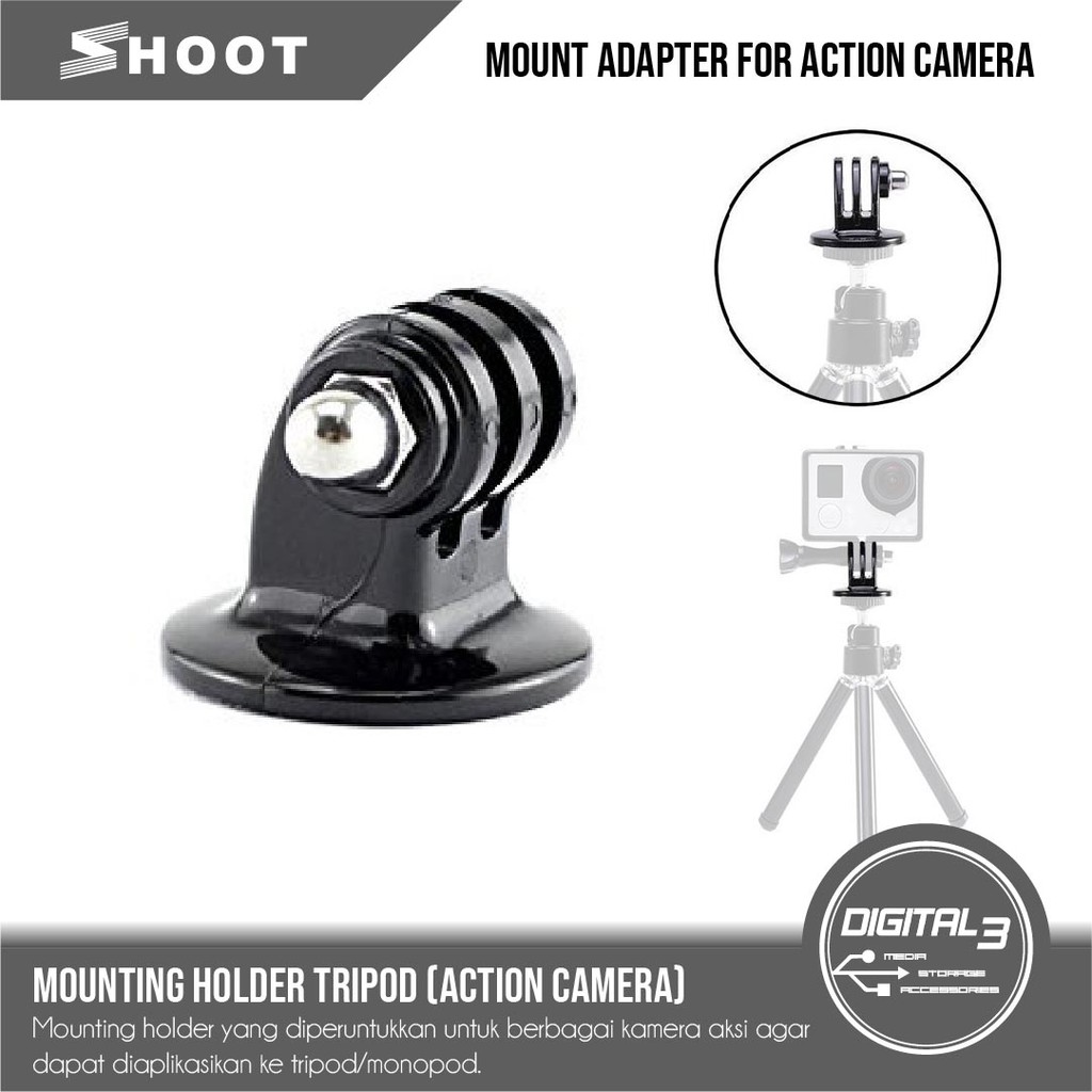 Holder GoPro / GoPro Tripod Adapter / GoPro Tripod Mounting Adapter