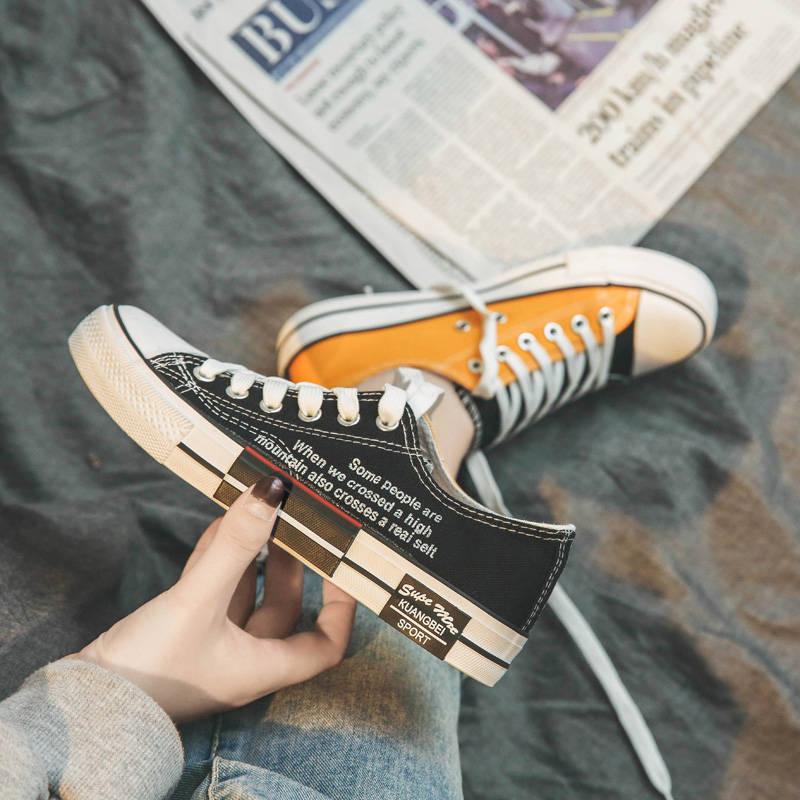 Sepatu Sneakers Import Pria Wanita Korea Fashion Mutuoni / Sepatu Kets Korean Style Terbaru