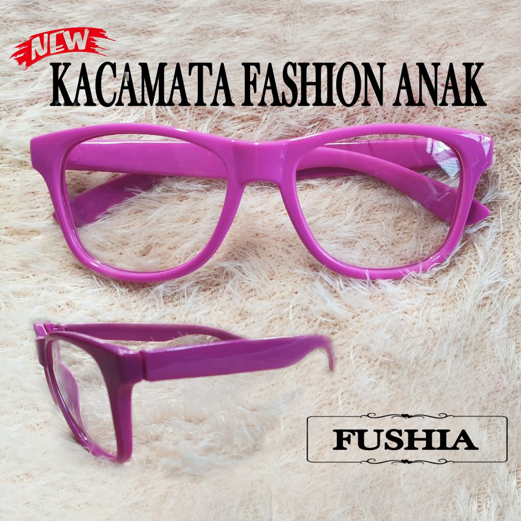 Kacamata anak perempuan dan laki laki kacamata fashion anak Eye Proteck Glasses Kids Design Korea