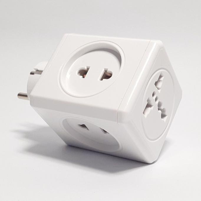 Steker Colokan Listrik 5 Lubang Universal