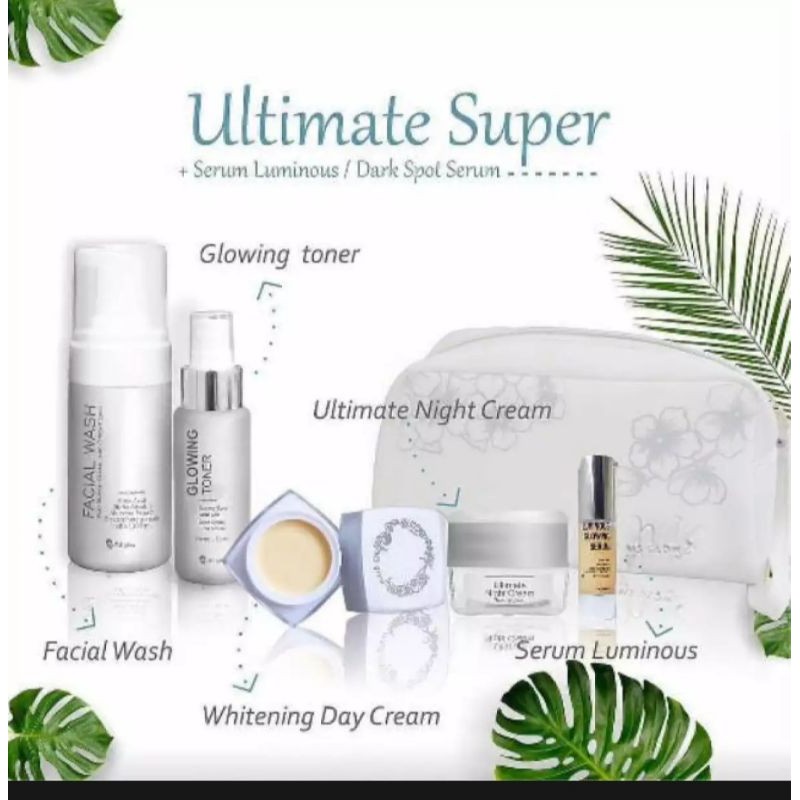 PAKET HEMAT MS Glow paket Ultimate+Serum Luminous||Ms Glow