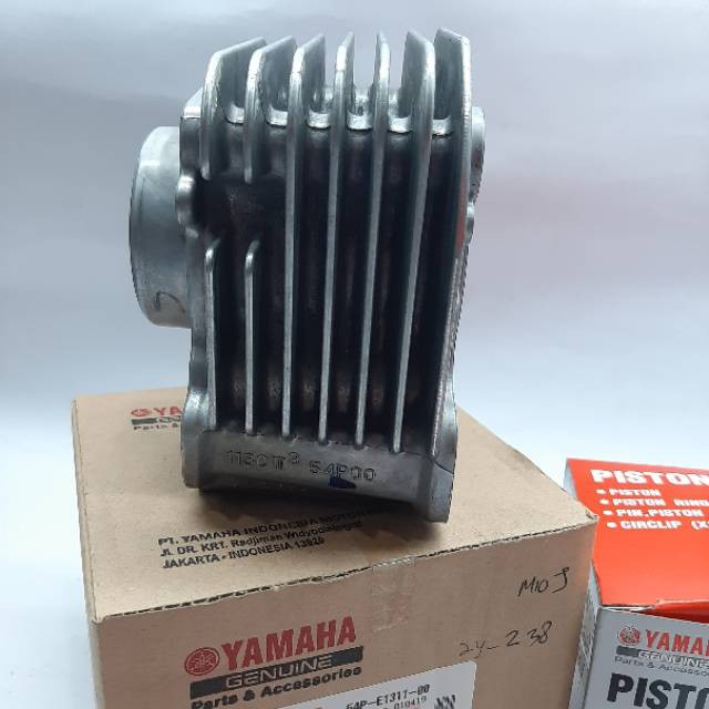 BLOK SEHER + PISTON KIT  mio j soul gt mio gt fino fixride boaring boar cylinder 54p ORI 100%