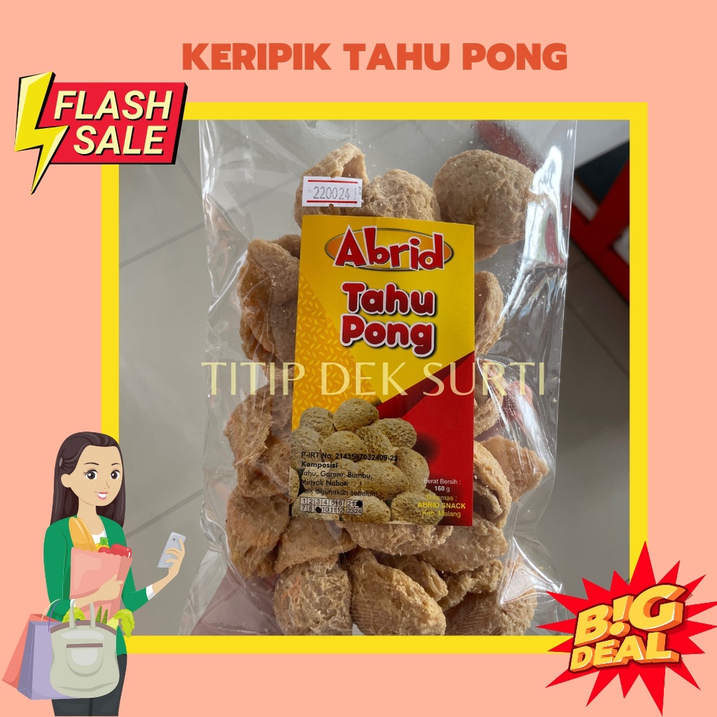 

Kerupuk Tahu Pong Abrid