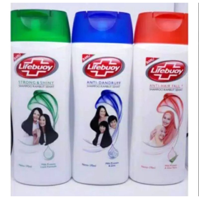 Shampo Lifebuoy 170 ml / shampoo lifeboy botol