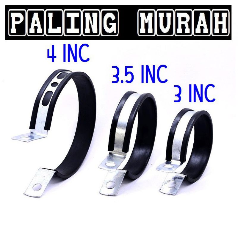 KLEM KNALPOT RACING/ GANTUNGAN KNALPOT RACING.