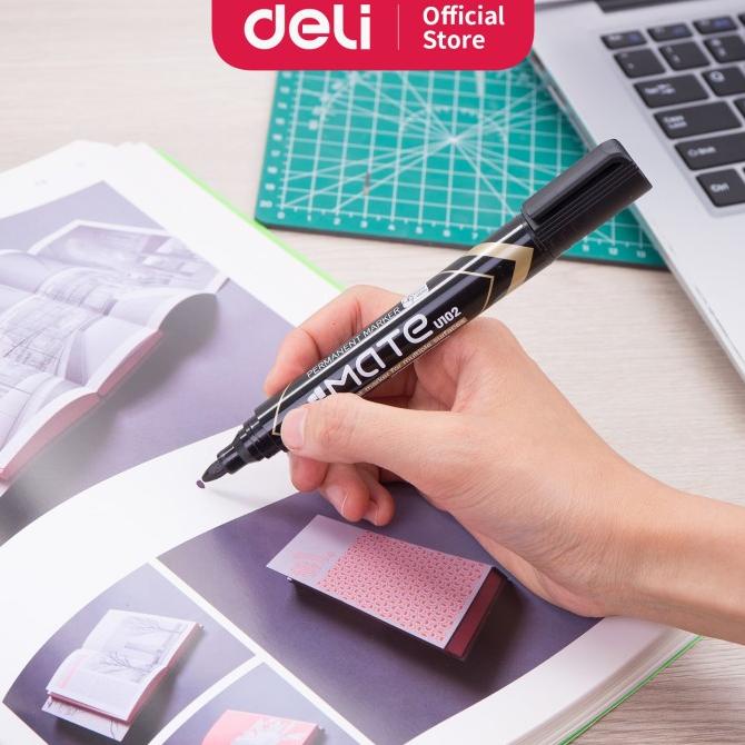 

TERMURAH Deli EU10220 (BOX) Permanent Marker/Spidol Permanen-Hitam 12 Pcs/PULPEN GEL/PULPEN LUCU/PULPEN 1 PACK/PENSIL WARNA/PENSIL 2B/PENGHAPUS JOYKO/PENGHAPUS LUCU/RAUTAN PENSIL PUTAR/RAUTAN ELEKTRIK/SPIDOL WARNA/SPIDOL PERMANEN/SPIDOL