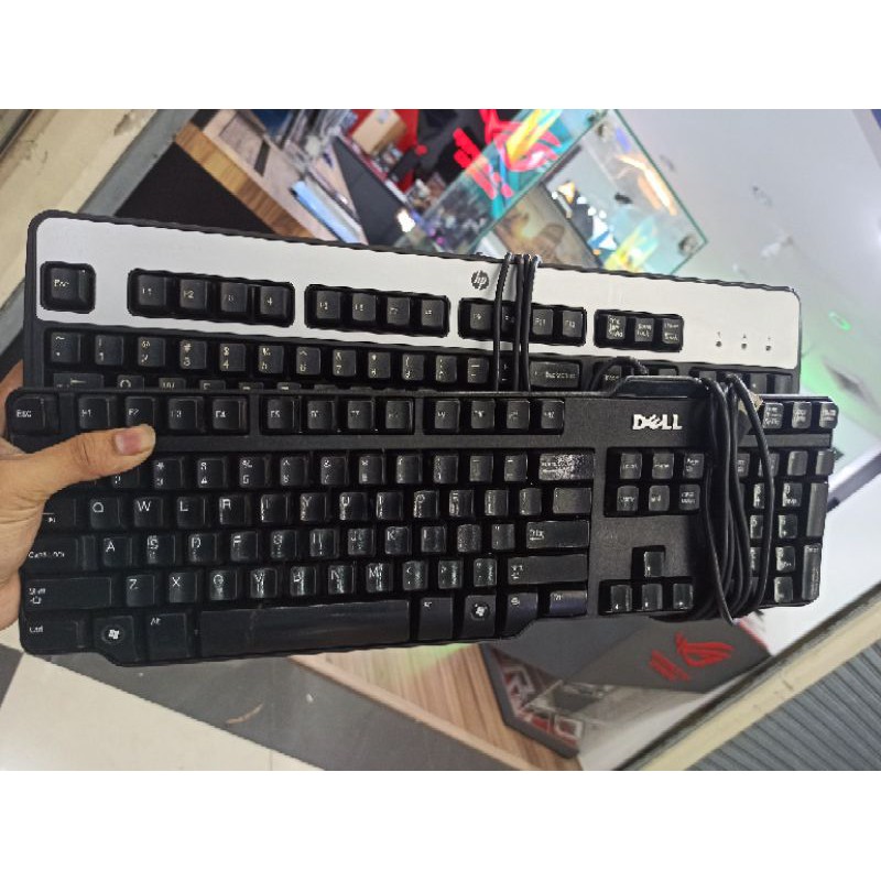 OBRAL MURAH KEYBOARD BUIL UP-BRENDED USB BERGARANSI