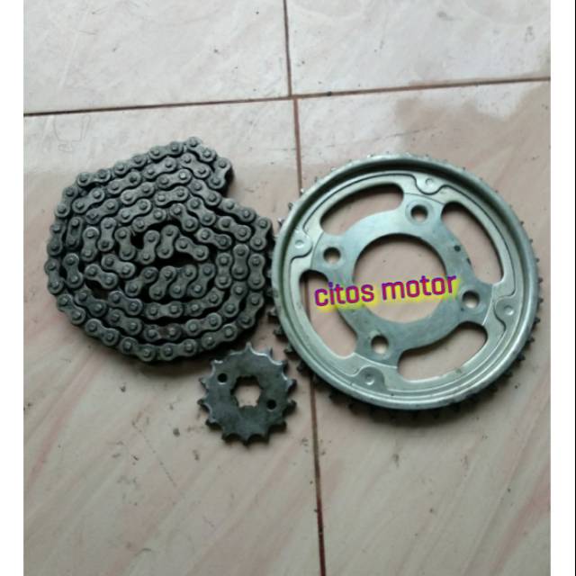 Gear set Honda Megapro new ori copotan