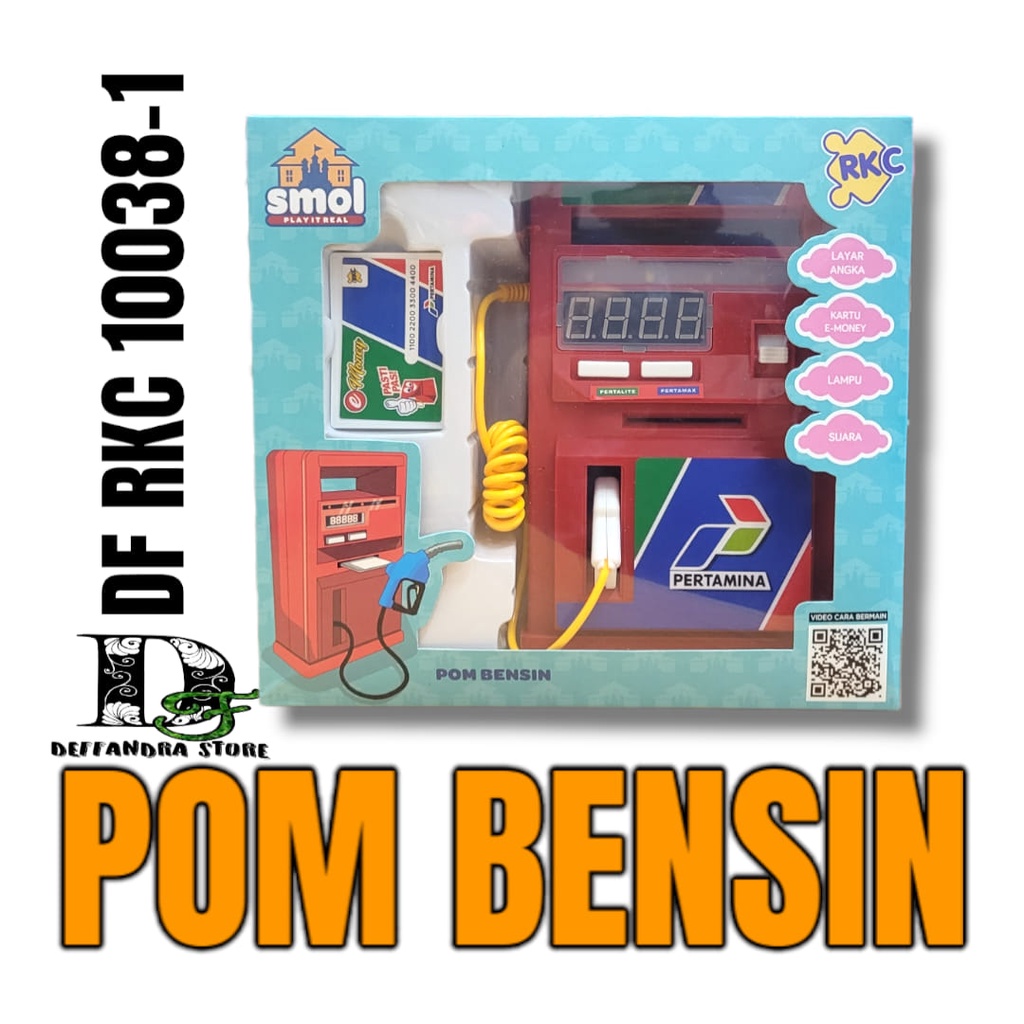 Mainan Ala Pom Bensin mini - Play It Real Pertamina Mainan Edukasi Anak Unisex
