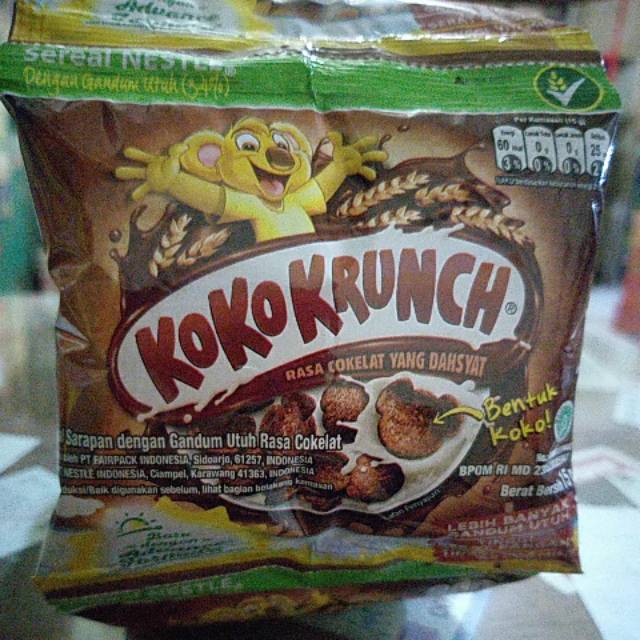 

Koko krunch coklat 1 rt isi 10 bks