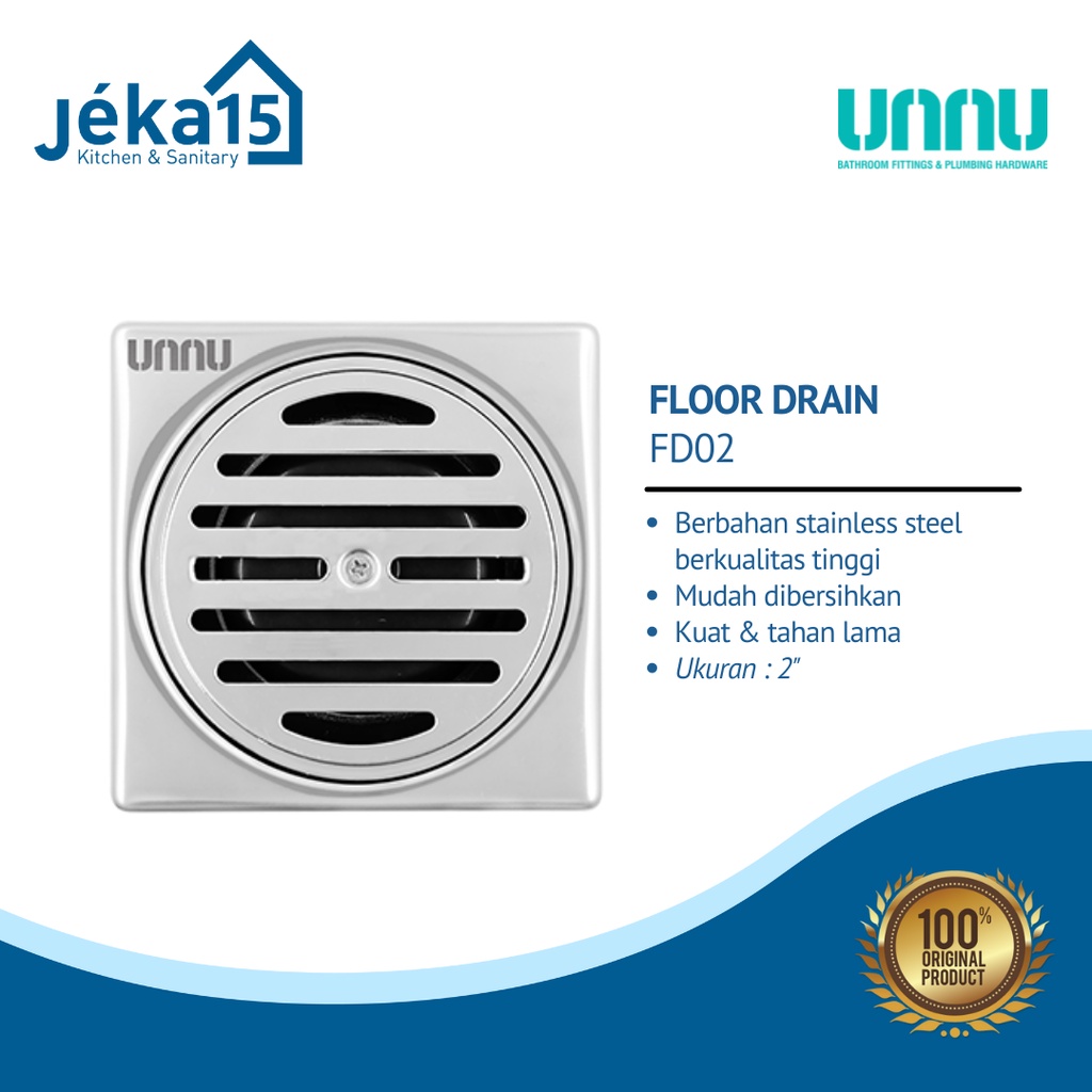 UNNU FLOOR DRAIN | SARINGAN GOT KAMAR MANDI