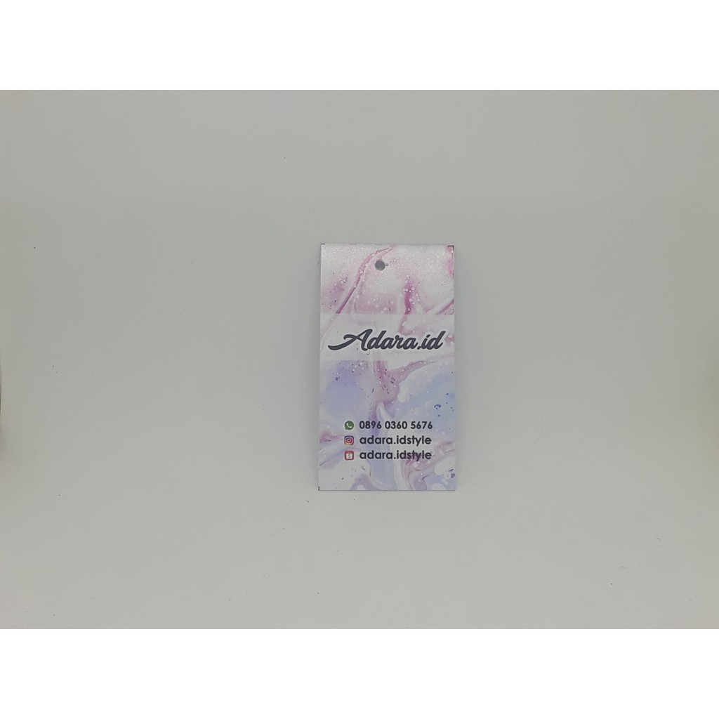 

Label/Hangtag Paket 500pcs untuk aneka ragam jenis produk Free Desain 6