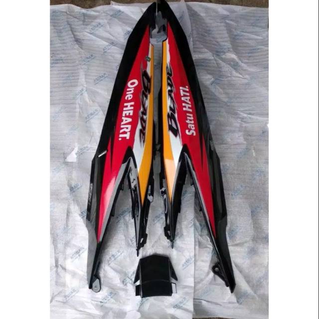 Cover Body Belakang Honda Blade New Repsol 2011 2013.